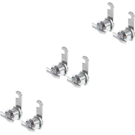 Lot de 6 verrous multifonctionnels sans clé pour armoires (1/5)