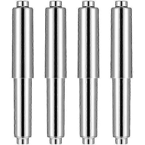 rouleaux de rechange pour dérouleur de papier toilette, tige de support universelle à ressort pour papier toilette. (1/4)