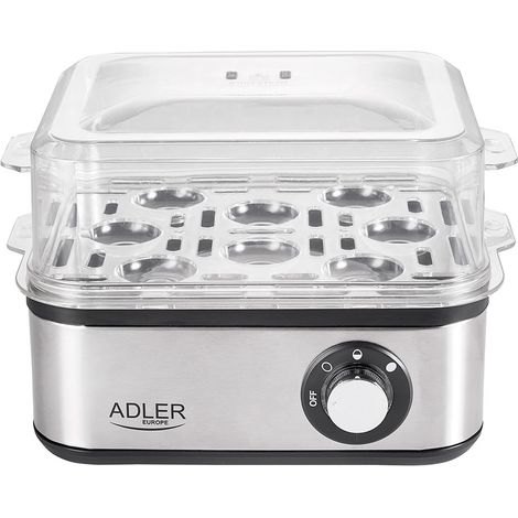 Adler Cuiseur D'œufs Ad 4486 Cuisson Parfaite Jusqu'à 8 œufs - Adler