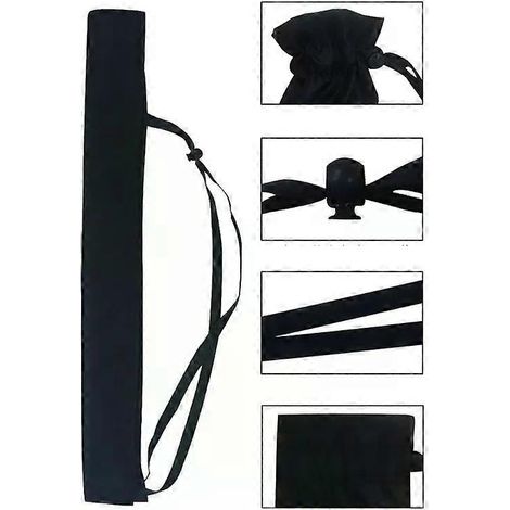 Umgedrehte C-Griff-Regenschirmtasche mit Staubschutzhülle, Schultergurt und Tragehalterung (Dropshipping) (1/4)