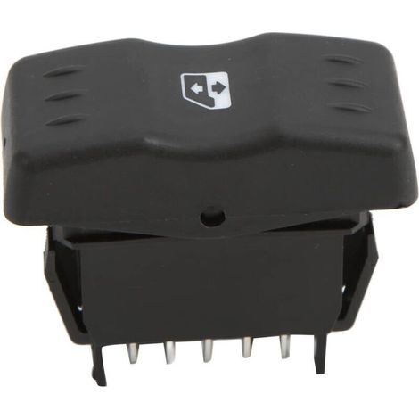 Electric window switch, 6001546816 Replacement part for single electric window control button for Dacia Logan 2004-2014 (1/4)