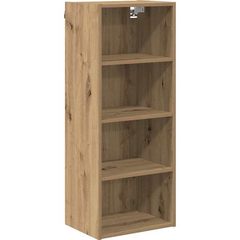 Mueble colgante Roble artesanal 40 x 29,5 x 100 cm vidaXL