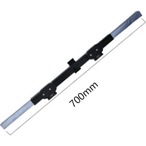Einziehbarer Auto-Sonnenschutz mit UV-Schutz, kühlende Windschutzscheiben-Sonnenblende, faltbarer Hitzeschutz für die Frontscheibe – 80 x 200 mm – Grau
