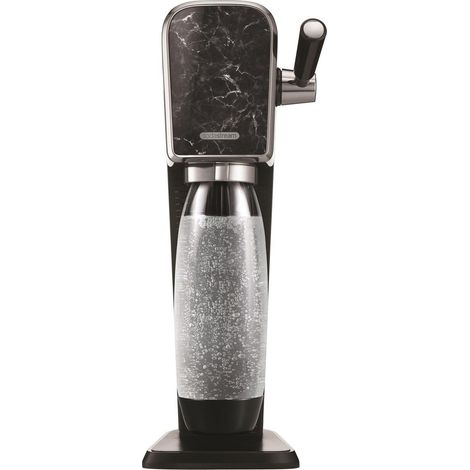 Sodastream ARTMARBRE elegante Sprudelmacher in marmoriertem Schwarz