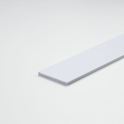 Profilé Pvc Blanc Arcansas Bande Pvc Blanc Satiné, Facile à Monter - Arcansas