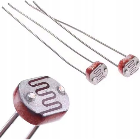 LightSense GL5528 10K-20K - LDR-Fotowiderstand 2er-Set Lichtsensor für Arduino und DIY-Projekte 5 mm Schnelle Reaktionszeit Für Automatisierung und Elektronik (1/5)