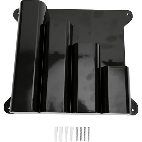 Support mural de rangement pour serre-câbles, idéal pour atelier, abri de jardin, garage ou maison. Convient à différentes longueurs de fermeture éclair. (1/5)
