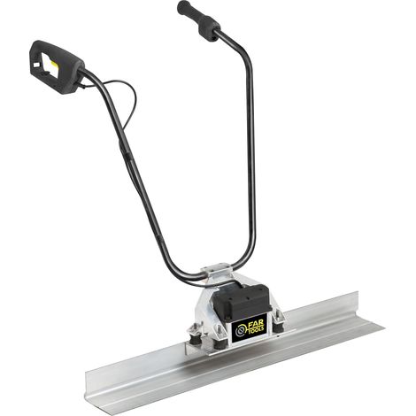 Fartools Pro – Règle vibrante à béton 300W – Longueur 1m – 2 vitesses – Vibration mécanique pour lissage rapide – Prise de protection PRCD