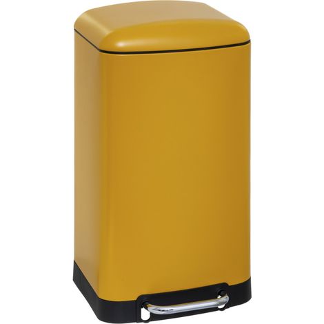 Poubelle ariane 30 litres atmosphéra - ocre
