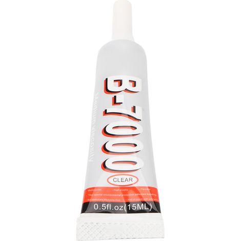 Colle de réparation de montres, haute élasticité, totalement transparente, séchage rapide, imperméable, semi-fluide, transparente, 15 ml (1/5)