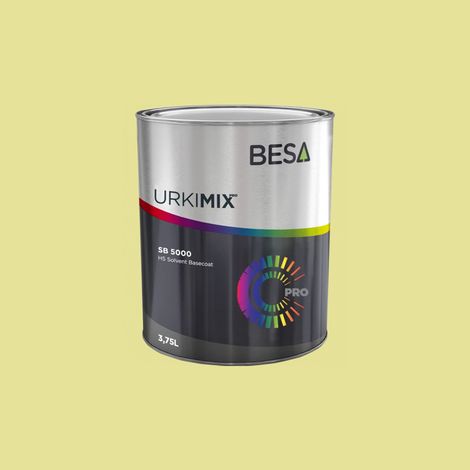 Pot de Peinture Polyuréthane / bi composant Pantone 609C  Satin - 1kg