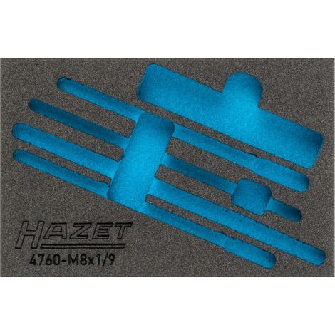 Hazet 2-Komponenten Weichschaumeinlage 163-321L, (LxB) 172 x 114 mm (1/3)