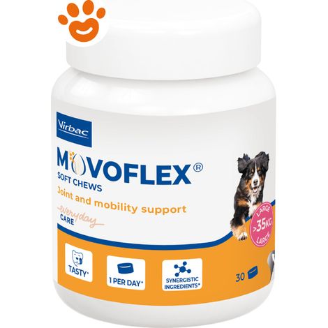 Virbac Dog Movoflex Taglia L - Confezione 30 Chews -