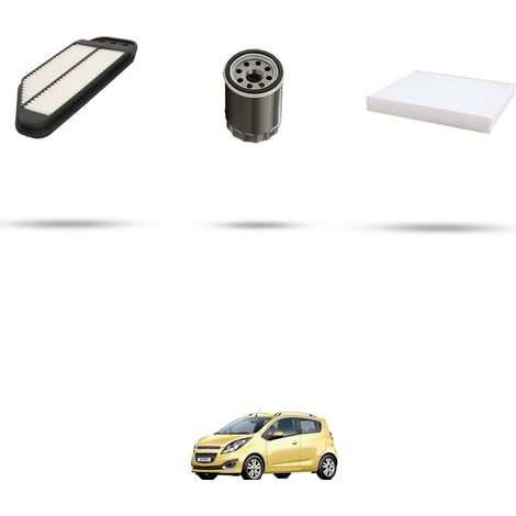 Kit tagliando 3 filtri compatibile con Chevrolet  Spark 1.2 60kw dal 2010 (1/5)