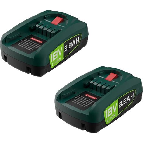 Batteria, 18V, capacità 3800-5000mAh, 2 pezzi 3.8ah (1/2)