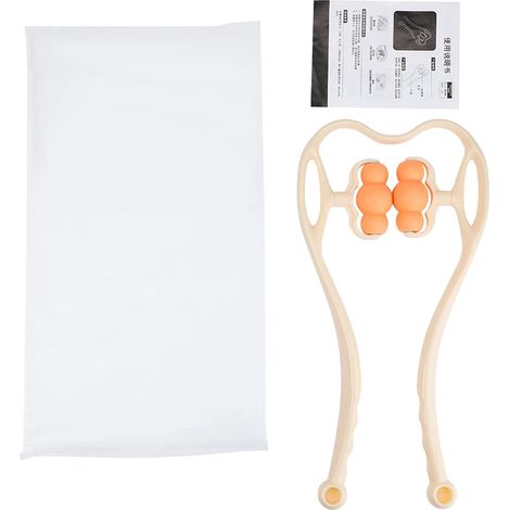 Appareil de massage d'acupression pour la nuque et les épaules, en plastique. Masseur portatif pour le cou et les épaules.-AquaForge