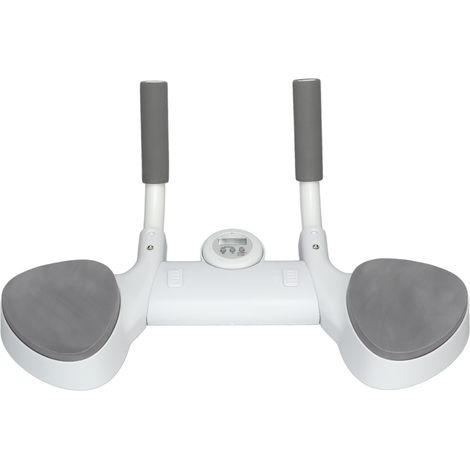 Intelligentes, multifunktionales Core Trainer Krafttrainingsgerät, rutschfest, robust und tragbar, ideal für Liegestütze und Krafttraining, weiß. (1/4)