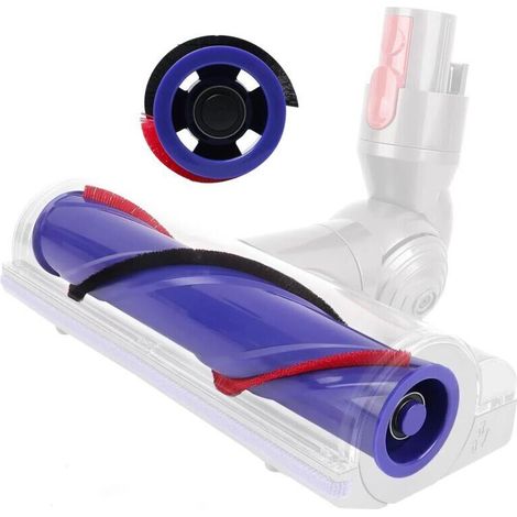 Brosse à rouleaux à entraînement direct pour aspirateur Dyson V6 V7 – Accessoire de nettoyage compact – Pour zones difficiles d'accès – 5 × 23,8 cm (1/5)