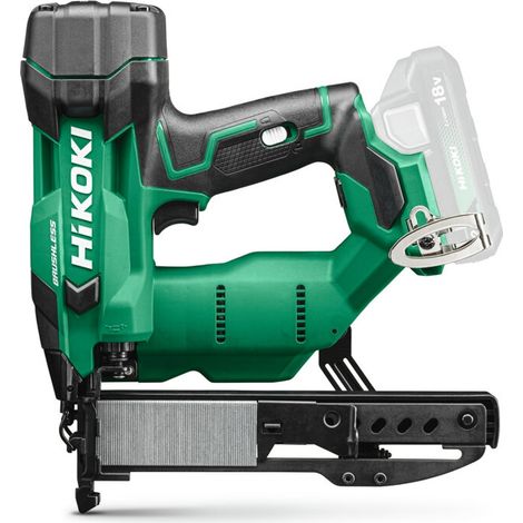 HiKOKI Akku-Klammergerät 18 V Brushless, 40 mm Tacker, schmale Krone, incl. Zubehör, Koffer