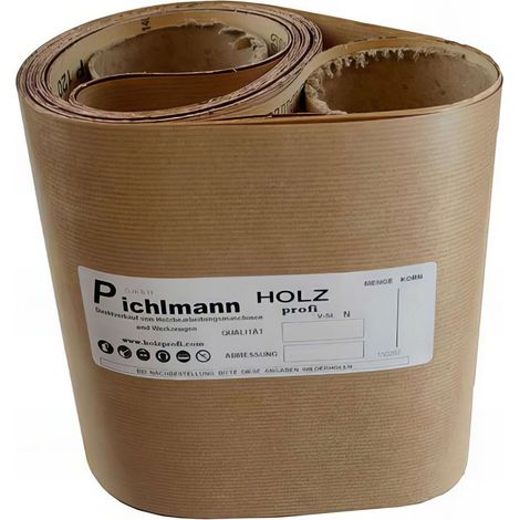 Bande abrasive pour ponceuse PCHO3000 - A100 - L. 3 000 x 200 mm