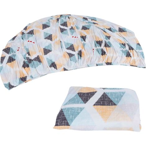 Housse de canapé extensible en polyester doux, protège-siège 1 place pour meuble (1/5)