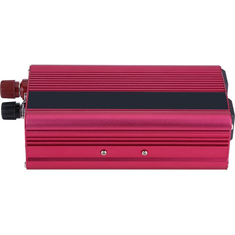 Convertisseur de tension voiture 1500W 12V vers 110V avec chargeur USB, adaptateur de courant pour camping et voyage