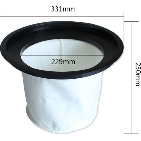 Accessoires pour aspirateur traîneau industriel BF500 : sacs à poussière, sacs en tissu, sacs intérieurs (15 L) (1/5)