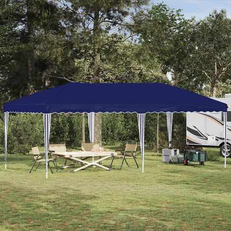Teenpull – Pop-up Partyzelt 575 x 290 x 245 cm Blau (1/5)