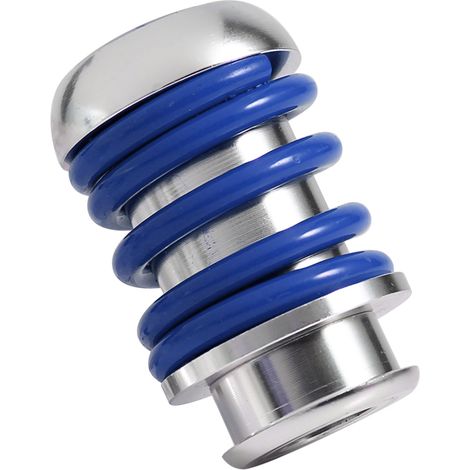 Universeller blauer Aluminium-Schalthebel für 5-Gang-Schaltgetriebe, Schaltknauf für Pkw (1/5)