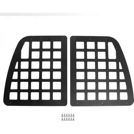 2-teiliges Türablage-Set aus Aluminium für Toyota Tacoma N220, N240, N250, N260 und N270 (2011–2014), Auto-Organizer-Regal (1/5)