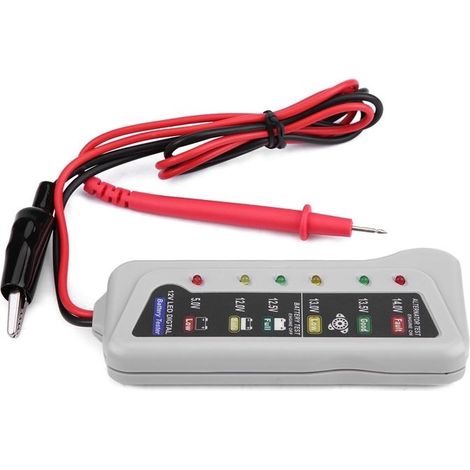 Testeur de batterie de voiture 2-14,8 V, analyseur de système de chargeur de stockage/entretien, outil de vérification (1/5)