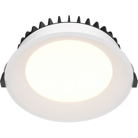 Maytoni Okno Spot encastré 17,5 cm Blanc 4000 K 1800 lm IP44