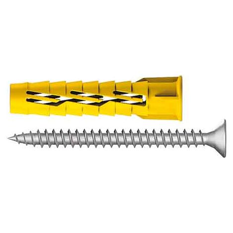 TASSELLO CON VITE 'RX02' Ø 6x32 mm - vite 4,5x40 mm - 100 pezzi- TECFI