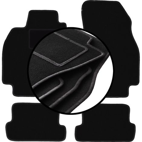 Komplettset Veloursmatten für: Renault Megane II CC Coupé, Cabrio (2003-2010)