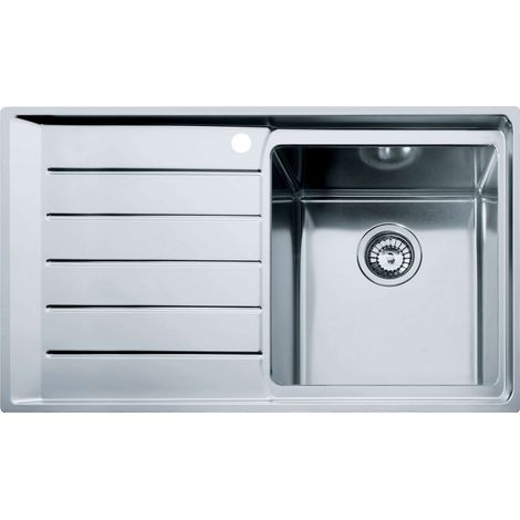 Franke NPX 611. Tipo di lavello: Lavello montato su piano, Forma del lavandino: Cerchio, Materiale del lavandino: Acciaio inox. Larghezza: 860 mm, Altezza: 510 mm - NPX6117 - 101.0068.360 (1/3)