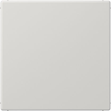 Jung Blind-Abdeckung (verrastet), Thermoplast, Serie LS, lichtgrau LS994BLG (1/3)