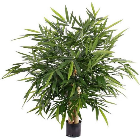 Bambou artificiel touffe H 105 x D 105 cm extérieur anti-UV