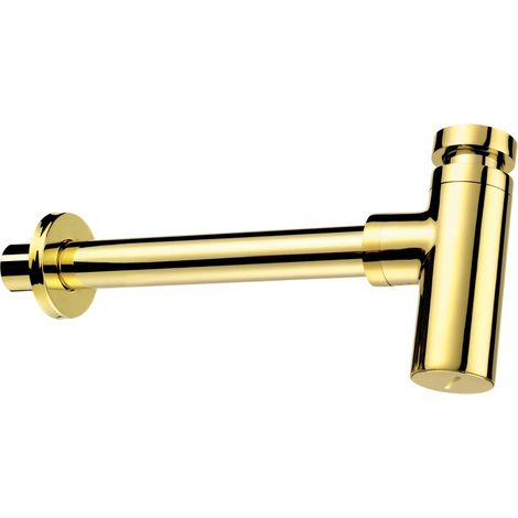 Sifone Deante Easy-Clean dorato per lavabo