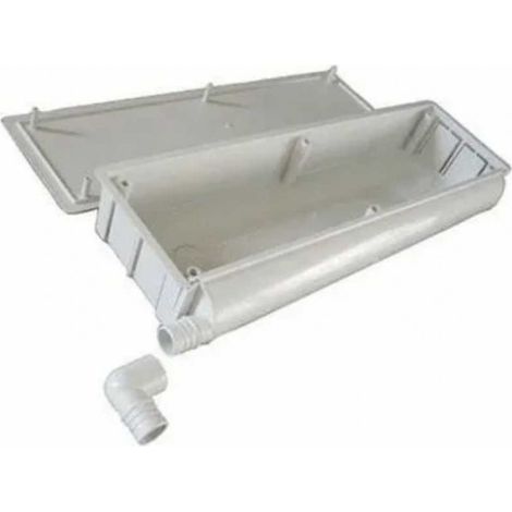 Boîte de dérivation pour climatisation – Plastique durable – Dimensions adaptées aux unités standards – Finition esthétique et propre – Todoelectrico