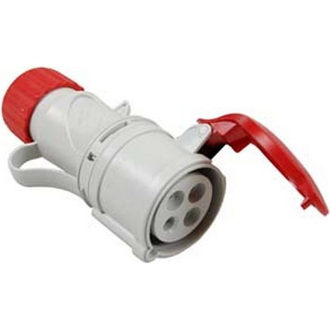 2PZ PRESA INDUSTRIALE VOLANTE ARGO ROSSA 3P+T CEE IP44 - 16A colore rosso 71104