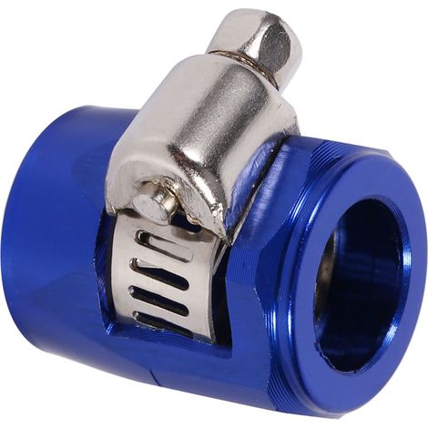 AN6 Schlauchendkappe Kraftstoffleitung Wasserschelle Autoverschraubung blau (1/5)