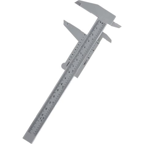 Micromètre de 150 mm pour tatouage permanent des sourcils en plastique, outil de mesure (1/5)