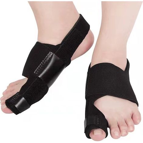 paire de correcteurs d'hallux valgus sont idéales pour plier le gros orteil et soulager la douleur, attelles d'hallux valgus pour gros orteils (1/5)