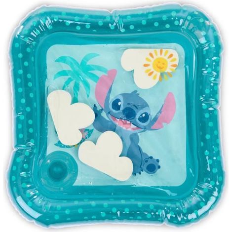 DISNEY BABY - STITCH - Alfombra de agua para bebé, juego sensorial y de despertar inflable, fácil de limpiar, plegable, desde el nacimiento (1/5)