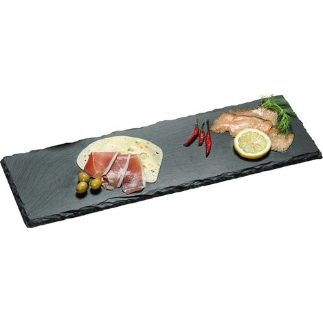 Buffet-Platte, Schneidebrett, Servierbrett, Küchenbrett, Küchenzubehör, Schiefer