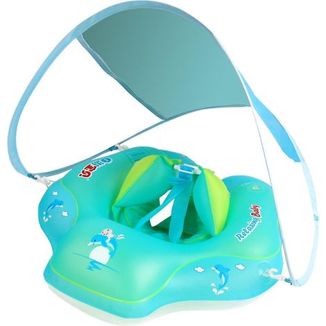 Cute Baby Pool Float Inflatable Baby Swim Float Baby Swimming Float Ring Toddler Pool Float for 6-30
