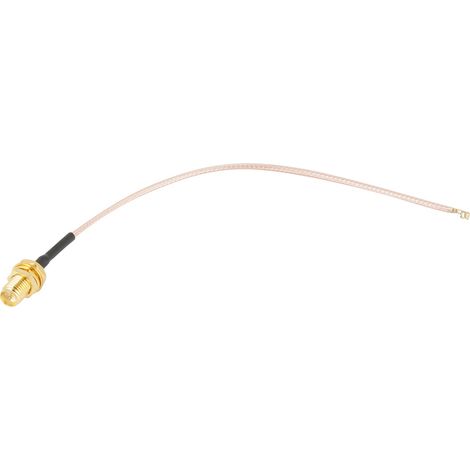 5 RPSMA-Buchsen – U.Fl IPX/IPEX HF-Antennen-Koaxialkabelstecker 50 Ω 15 cm (1/5)