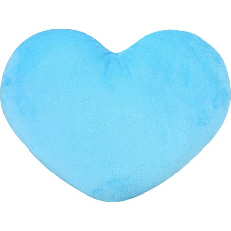 Coussin En Forme De Cœur - 40 Cm - Velours Doux - Pour Décoration Intérieure Ou Cadeau - 1 Pièce (1/5)