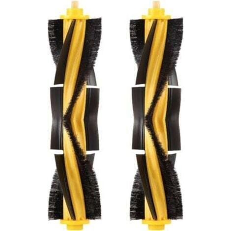 (2 pezzi) Spazzole rotanti e spazzola principale, ricambi per robot aspirapolvere Ecovacs DEEBOT OZMO 920 950 T8 AIVI Max T9 T5 N5 N7 N8+ N8 Pro DX55 DX93 DJ65 (1/4)