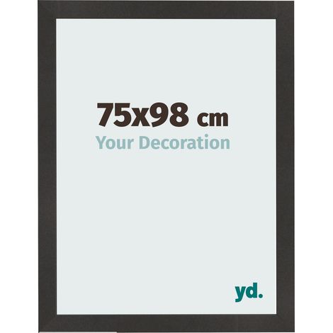 yd. - Cadre photo 75x98 - Noir Mat - MDF - Bologna